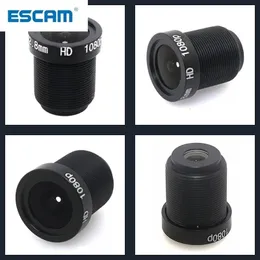 Escam 1080p 2.8/3.6/6 mm CCTV Security Security Camera M12 2MP Aperture F1.8, 1/2,5 "Format obrazu Kamera Surveillance Camera HD HD