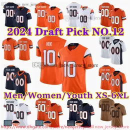 10Bonix Jersey Custom S-6XL Fußballtrikots Patricksurtain II Courtlandsutton Jerryjeudy Marvinmims Jr. Johnelway JavonteWilliams Alexsingleton Griffith