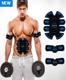 Muskeltränare ab stimulator Slimming Abdominal Toner Massager nyaste kroppsbyggnad ABS Belt EMS Fitness AB Muscle Stimulator26878697426
