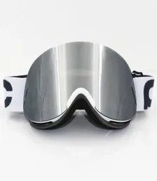 Con box box originale Poc Brand Lid Ski Goggles Double Strays Antifog Lens Big Ski Mask Glasses Skiing Men Women Snow Snowboard Clari6184500