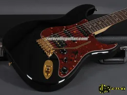 James Tyler Dann Huff clássico clássico de guitarra elétrica Black TurtoisShell Pickguard Maple Pescoço Rosewood Fingerboard SSH Pickups