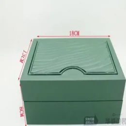 Luxury Green Watch Box Papers Card Wallet Boxes Cases Watches Case 275T