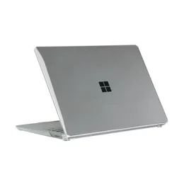 Prov Clear Crystal Case Hård plastskyddsskalskydd för Microsoft Surface Laptop Go 2 3 4 5 12.4 13.5 15 tum Transparent svart färg