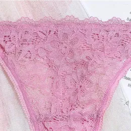 Women's Panties Breathable Seamless Hollow Nylon Low Waist Girls Female Briefs Lace G-strings Letter Rhinestones Thong
