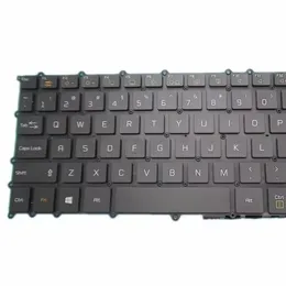 Tastatur für LG 14Z90N-V.AP52G AP52A2 AA78B AA75A1 AA75V1 AA75A3 14Z90N-VR54J1 VR76K 14Z90N-U.AAS7U1 AR52A5 ENGLISCHE US Schwarz