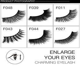 Dropshippling Новый макияж Handaiyan 3D Mink Hair Faily Eshielashes 6 Styles Beauty Beauty Logry Long Soft Lashes Eyelash2577610