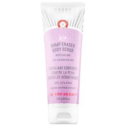 First Aid Beauty KP Bump Eraser Body Scrub med 10% AHA Hud Exfoliating Polish Polishs Body Scrubs Cream Tarove Dead Skin Care Cells för att förhindra tilltäppta porer 226G