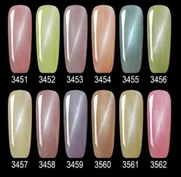 Новое прибытие Meicharm 12 Colors 12 Colors Diamond Cateye Nail Plash