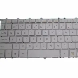 Tastiera per laptop per LG 13Z990 13Z990-G 13Z990-V LG13Z99 13ZD990 13ZD990-G 13ZD990-V inglese US White senza telaio