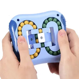 Roterande Magic Bean Fingertip Toy Puzzles Spel för barn Vuxna Intelligence Montessori Education Toys 240509