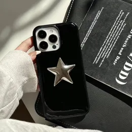 Beautiful iPhone Phone Cases 15 14 Pro Max Luxury Star Leather Purse Hi Quality Case 18 17 16 15pro 14pro 13pro 13 12 11 with Gift Box JJ