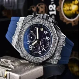4A famoso All Dials Working Classic Designer Watch Luxury Fashion Crystal Diamond Men Watchs Man Dial Man Quartz Orologio Orologio 260Q 260Q