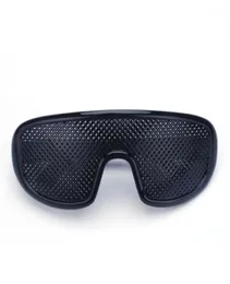 Óculos de sol Cubojue pinhole com copos preto anti fadiga shallow oriful orifício myopia óculos de alta qualidade gota de plástico 4746042