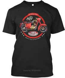 男性TシャツJAWA 350ccオートバイヴィンテージギフトTシャツ綿Tシャツ夏ファッションユーロサイズ240510