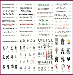 Intero 116pcs Modello di aerografo tatuatore Stencil Modelli di design artistico Set opuscolo 11 3852460