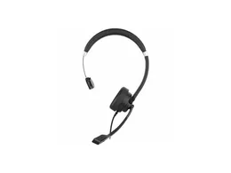 Morpheus 360 Connect USB Mono Headset with Boom Microphone - Noise Cancelling - Reversible Design - Protein Leather Ear Cushion - in-Line Volume Controls