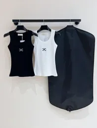 Kumpelte Top-T-Shirts Frauen Strick-Tanktop-Designer Stickelweste ärmellose atmungsaktiven Strickpullover Damen Sport Tops S-XL