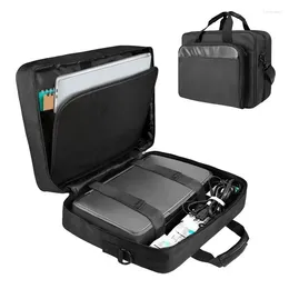 Storage Bags Printer Case Large-Capacity Laptop Bag Mobile Padded With Shoulder & Trolley Strap For Travel Business
