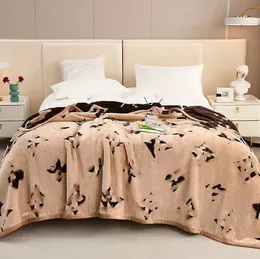 Качественное составное молочное волокно облачное одеяло с печатным подарком одеяло машины для стирки одеяло теплые густые одеяла