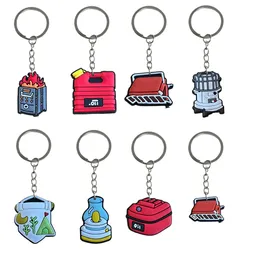 Charms Daily Necessities Keychain Key Ring For Boys Keychains Girls Birthday Christmas Party Favors Gift Keyring Suitable Schoolbag Pe Otwid