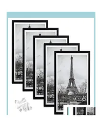 Frames And Mouldings Modings Picture Frame Display Gallery Wall Mounting Po Crafts Case Home Decoraions Black White 4 Sizes For Ch3705836