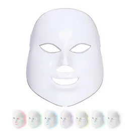 7 LED Light Facial Mask Pdt Pon Therapy Podynamic per il ringiovanimento della pelle del corpo Rimozione dell'acne 6570945