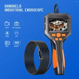 Industrial With Light 2.8'' IPS Screen Sewer Inspection Borescope IP68 Waterproof 8mm Lens For Car Engine Repai
