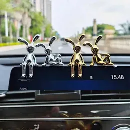 Interior Decorations Car Interior Decoration Cartoon Animal Center Console Decoration Personality Room Dining Table Desk Decoration Interior Decor T240509