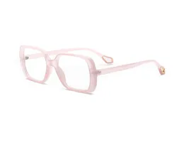 Mode übergroße quadratische Sungoggles Frauen Brille Rahmen klares Objektiv Vintage Semimetal Brillen Männer Optische Brillen Frames4278879