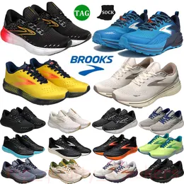 Designer tênis tênis Brooks Professional Running Shoes Mulheres Man Ghost 16 Lançamento 9 Hyperion glicerina 21 Coscoundle Freathable Confortable Rogging Walking Trainers