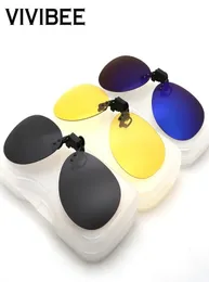 Randlosen runden Runden -Flip -up -Clip auf übergroßen Männern polarisierter Clip Sonnenbrille Aviation Polarisierte große Fahrverbrille 3117210