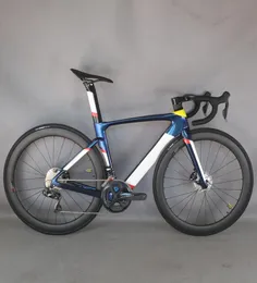 2022 Nowy dysk farbowy Rower Wewnętrzny Rower Kaily węglowy Shimano R8070 DI2 Cykl węglowy TTX22346387