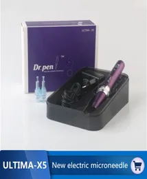 Hela Ultima X5 Wireless Derma Pen Drpen Ultima X5 Auto Electric Micro Needle Batterier Uppladdningsbar Dermapen Skin Care9622383