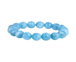 Новое прибытие женщина из бисера, изделия из бисера, ларимар каменное украшение, 10 -миллиметровый браслет ларимара для Blue Crystal Bracelets2622101