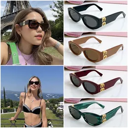 女性用のデザイナーサングラスメンズサングラス楕円形のフレームメガネnti放射UV400偏光レンズメンズレトロ眼鏡