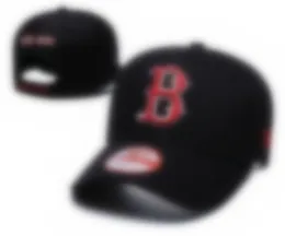 Designer Baseball Cap Boston Lettera Nuova Fashi