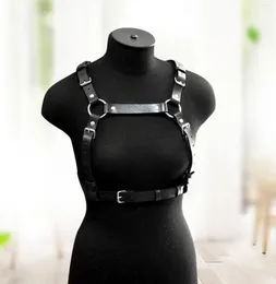 Belts Women Fashion Waist Belt Leather Strap Chest Suspneder For Decorative Harness Straps Gothic Clothing Accessorie