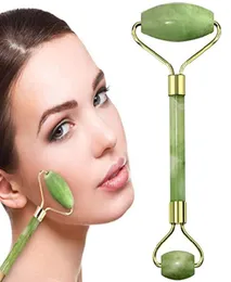 Нефритовый ролик для лица красоты, чтобы улучшить внешний вид вашей кожи Real 100 Natural Jade Stone Kit для Face Neck1734976