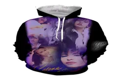 Wholenew Fashion Sweatshirt Cool Hoodies 3D Imprimir masculino casual Selena Quintanilla Siger Style Artlewear Roupos K07192025