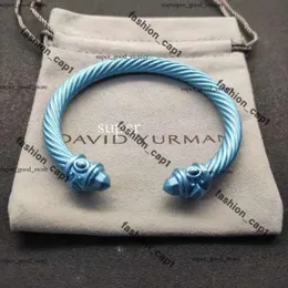 DY Designer Bewle Biezłczka David Yurma Bransoletka x 7 mm Bransoletka dla kobiet Wysokiej jakości męska bransoletka stacja kablowa Kolekcja Chrome Bransoletka 580