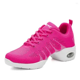 Casual Shoes 2024 Women's Modern Dance Soft Sole Jazz Mesh Surface Breathable Sports Outdoor