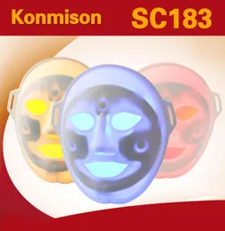 Máscara facial de LED para rejuvenescimento da pele máscara de Pon com 3 cores Correção de pigmentação Máscara facial3321044