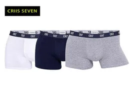 Criis Seven Brand Men039s Boxer Shorts Underwear Cristiano Ronaldo Cr7 Quality Cotton Sexiga underbyxor Dra in manliga trosor H1217149673