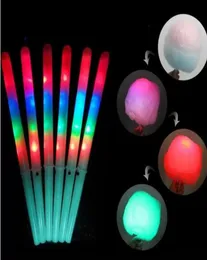 Nowy 28x175 cm kolorowy impreza LED Light Stick Flash Glow Cotton Candy Stick Stożek na koncerty wokalne nocne imprezy DHL FY507848415