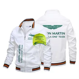 HQ MHWA 2024 Fashion F1 Kurtki bluzy Formuła 1 Zespół Aston Martin AM14 Fernando Alonso Jack Van Motorcycle Cycling Mundur WR9J 2O4T
