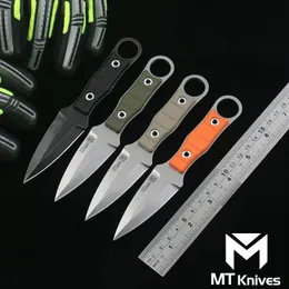 MTはKizlyar Mini Knife Campingナイフストレートナイフ屋外戦術ナイフサバイバルナイフEDCツール