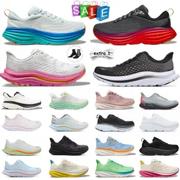 KAWANA HOKAA HOKASHOES SAPATOS DE RUNDO DEISGNER MULHER PESSOAS LIVRADAS BONDI 8 CLIFTON 9 HOK HOKKAS HOKA1 ONE TRINEIROS DE ESPORES