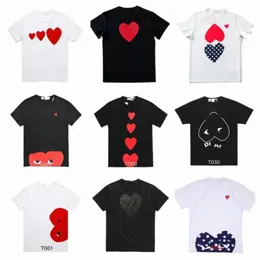 Spielen Sie die T-Shirts der Marke Männer. Neueste Herren Frauen Designerin des Luxus Amri T-Shirt Fi Männer s lässiger T-Shirt-Mann Kleidung Little Red Heart Chuan Kubao Ling S90B#