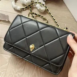 10A Fashion 13 cm Spalla Crossbody Donne Woc Lambskin One Luxury Backpack 19trend Brand Wealth Wealth Leather Borse Leather Chain Calfskin Ba Olwo