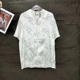 Designer T Shirt haft mens t shirt swobodny guzik w górę cucci czapka tshirt letnia cucci formalne koszule biznesowe krótkie tlesy oddychające odzież 438